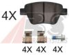 A.B.S. 37784 OE Brake Pad Set, disc brake